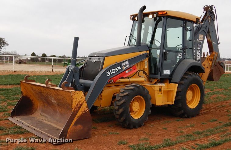 image for item DK0257 2013 John Deere 310SK  backhoe