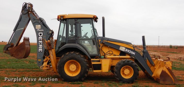 image for item DK0257 2013 John Deere 310SK  backhoe