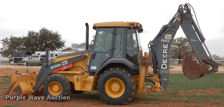 image for item DK0257 2013 John Deere 310SK  backhoe