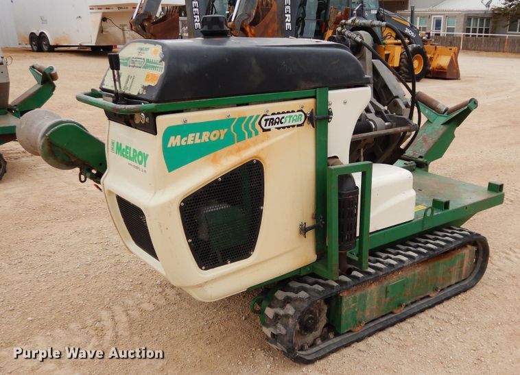 image for item DK0259 McElroy 618C  poly pipe fusion machine