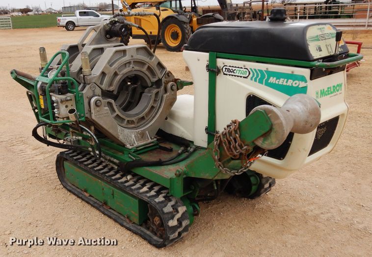 image for item DK0259 McElroy 618C  poly pipe fusion machine