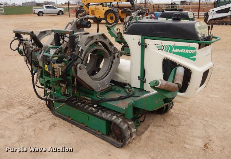 image for item DK0260 McElroy 618C  poly pipe fusion machine