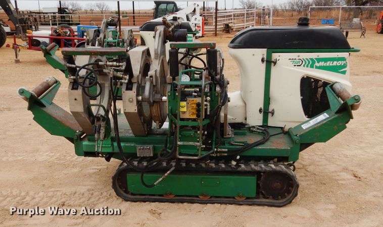 image for item DK0260 McElroy 618C  poly pipe fusion machine