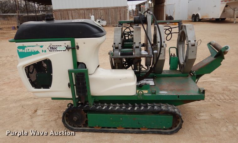 image for item DK0260 McElroy 618C  poly pipe fusion machine