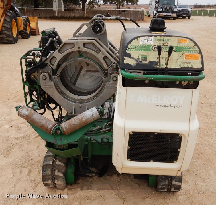 image for item DK0260 McElroy 618C  poly pipe fusion machine