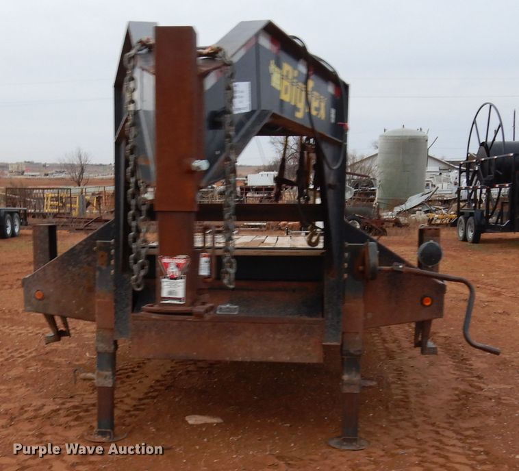 image for item DK0266 2011 Big Tex 35GN-25BK  equipment trailer