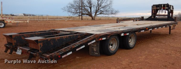 image for item DK0266 2011 Big Tex 35GN-25BK  equipment trailer