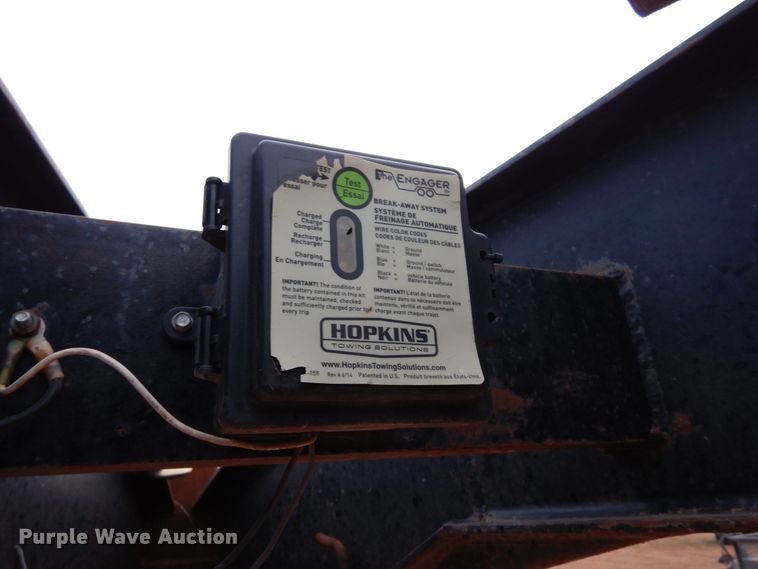 image for item DK0266 2011 Big Tex 35GN-25BK  equipment trailer