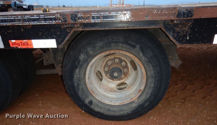 image for item DK0266 2011 Big Tex 35GN-25BK  equipment trailer