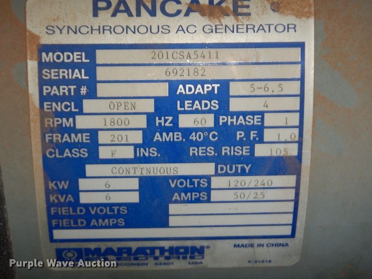 image for item DK0268 2010 Magnum MLT 3060  light plant