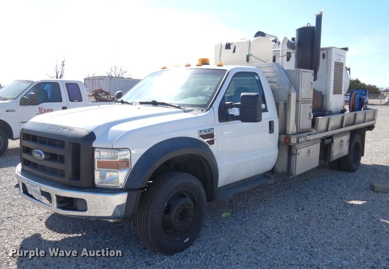 image for item DK0277 2009 Ford F550 Super Duty XL  vacuum truck