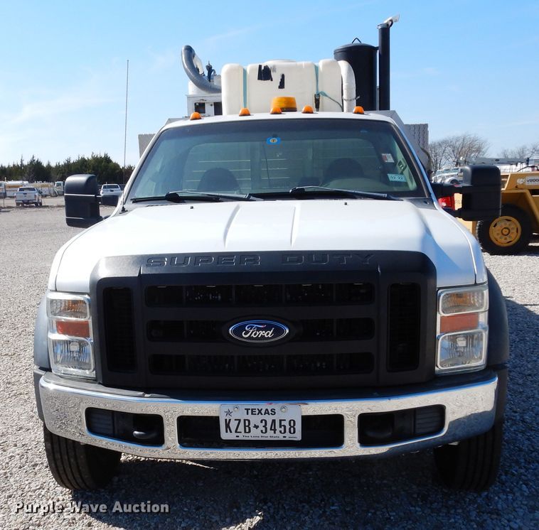 image for item DK0277 2009 Ford F550 Super Duty XL  vacuum truck
