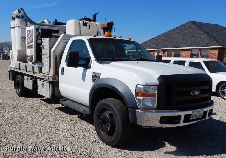 image for item DK0277 2009 Ford F550 Super Duty XL  vacuum truck