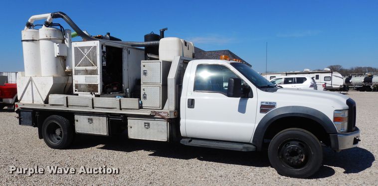 image for item DK0277 2009 Ford F550 Super Duty XL  vacuum truck