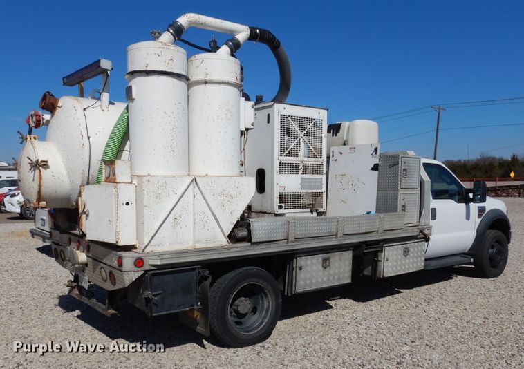 image for item DK0277 2009 Ford F550 Super Duty XL  vacuum truck