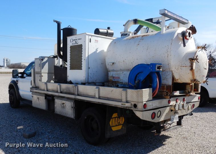 image for item DK0277 2009 Ford F550 Super Duty XL  vacuum truck