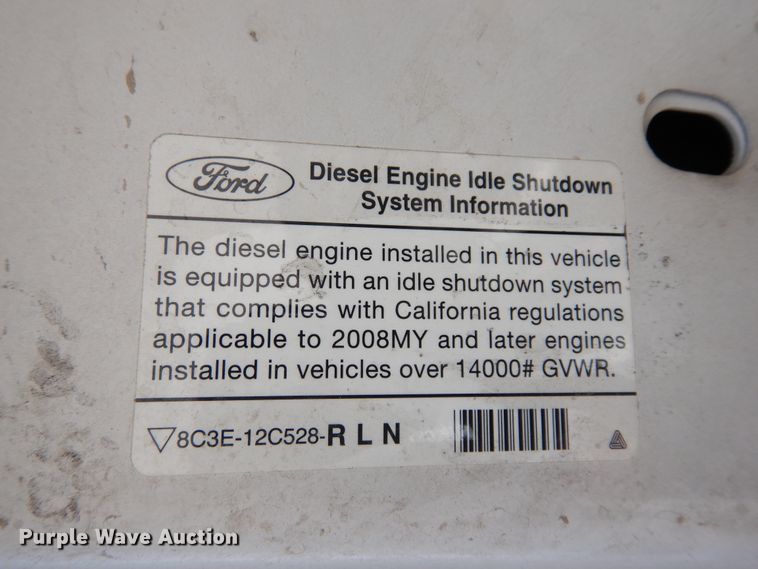 image for item DK0277 2009 Ford F550 Super Duty XL  vacuum truck