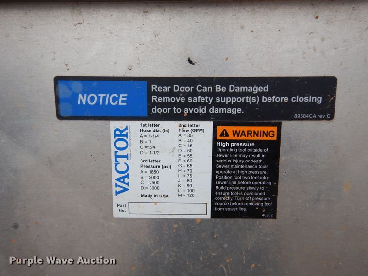 image for item DK0282 2013 Freightliner 108SD  vacuum truck