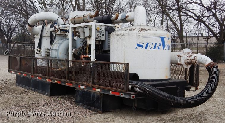 image for item DK0284 Servac 88603A  vacuum truck bed