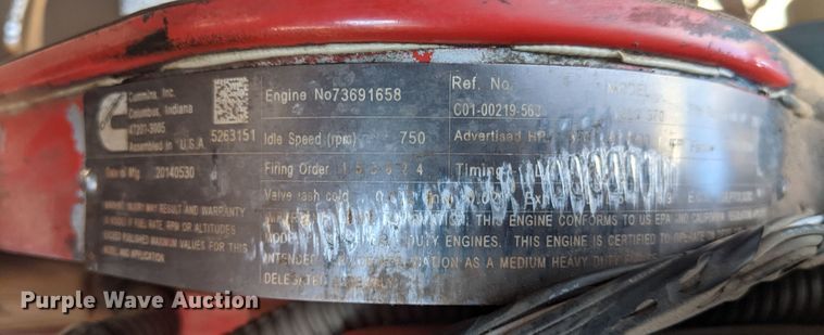 image for item DK3500 2015 Freightliner 114SD  combination sewer jetter truck