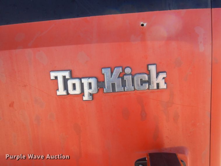 image for item DK7256 1988 GMC TopKick 7000  dump truck