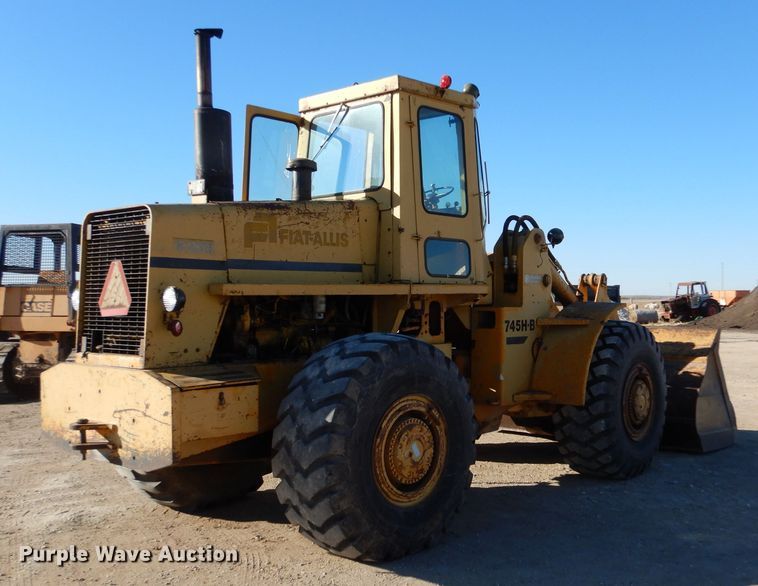 image for item DK7259 1974 Fiat-Allis 745H-B  wheel loader