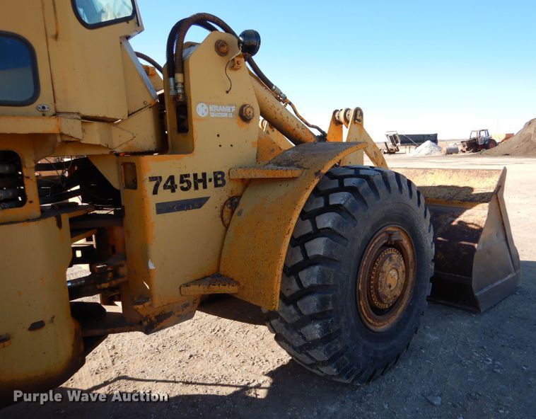 image for item DK7259 1974 Fiat-Allis 745H-B  wheel loader