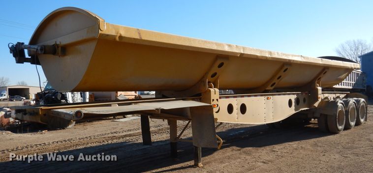 image for item DL5940 2007 SiDump'r  side dump trailer