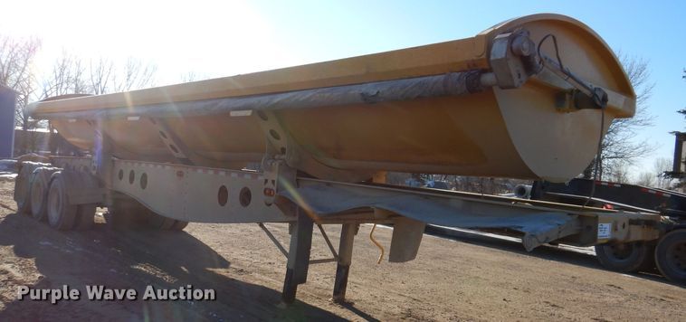 image for item DL5940 2007 SiDump'r  side dump trailer