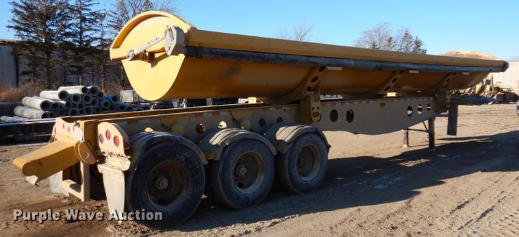 image for item DL5940 2007 SiDump'r  side dump trailer