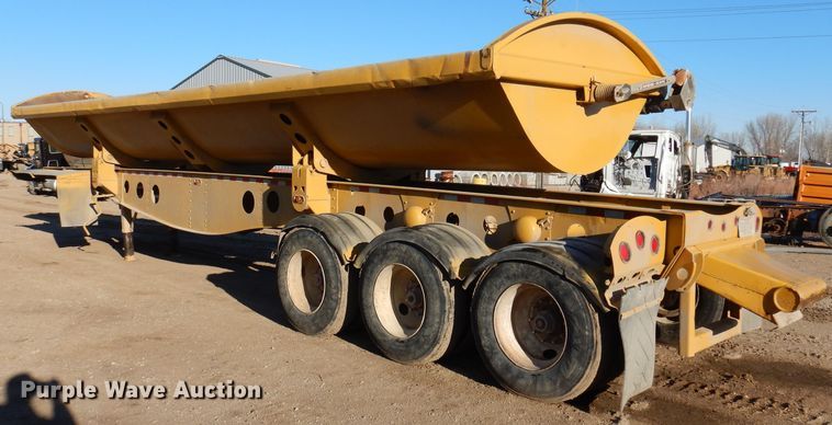 image for item DL5940 2007 SiDump'r  side dump trailer