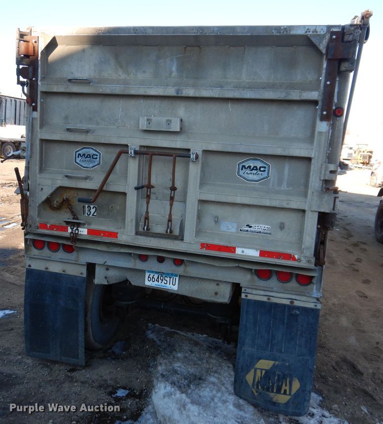 image for item DL5941 2010 MAC  end dump trailer