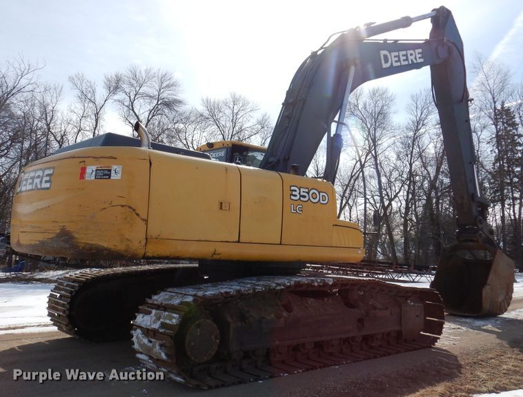 image for item DL5943 2006 John Deere 350D LC  excavator