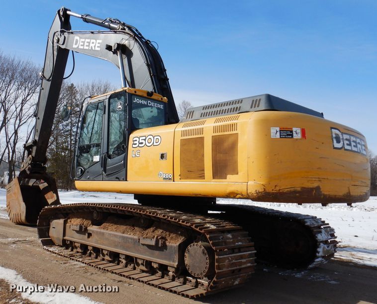 image for item DL5943 2006 John Deere 350D LC  excavator