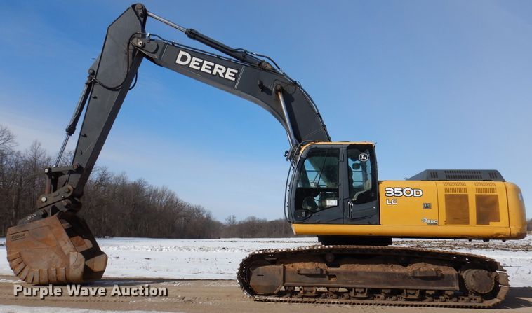 image for item DL5943 2006 John Deere 350D LC  excavator