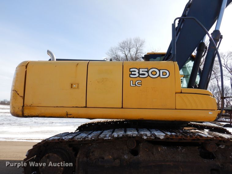 image for item DL5943 2006 John Deere 350D LC  excavator