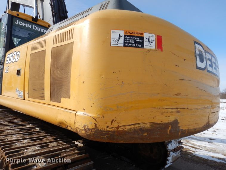 image for item DL5943 2006 John Deere 350D LC  excavator