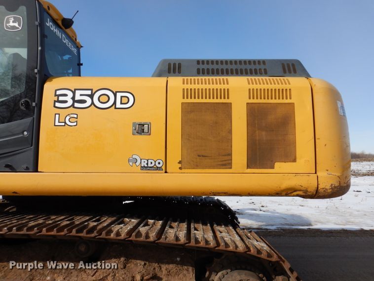 image for item DL5943 2006 John Deere 350D LC  excavator