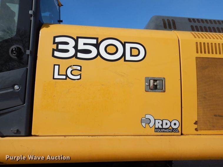 image for item DL5943 2006 John Deere 350D LC  excavator