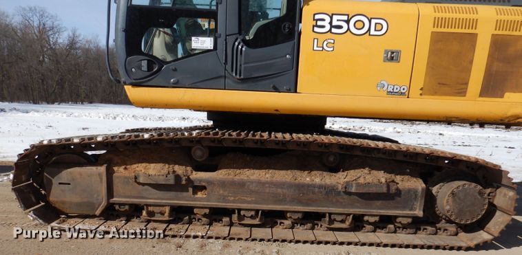 image for item DL5943 2006 John Deere 350D LC  excavator