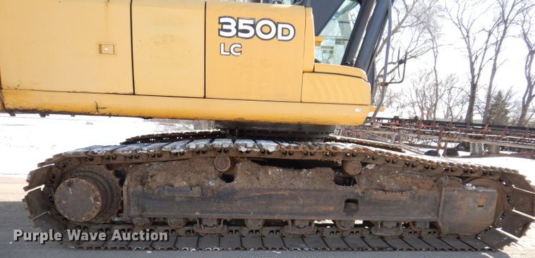 image for item DL5943 2006 John Deere 350D LC  excavator