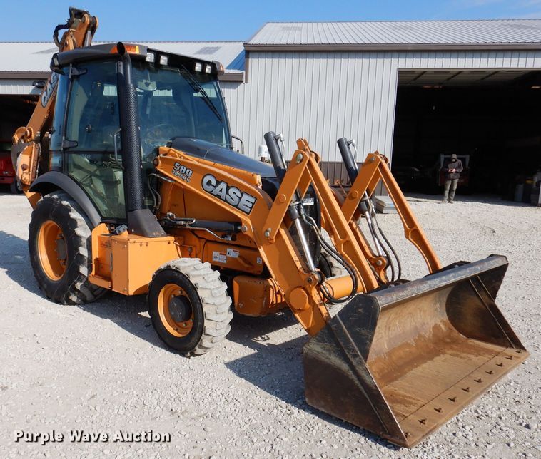 image for item DL5944 2015 Case 580 Super N  backhoe