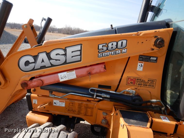 image for item DL5944 2015 Case 580 Super N  backhoe