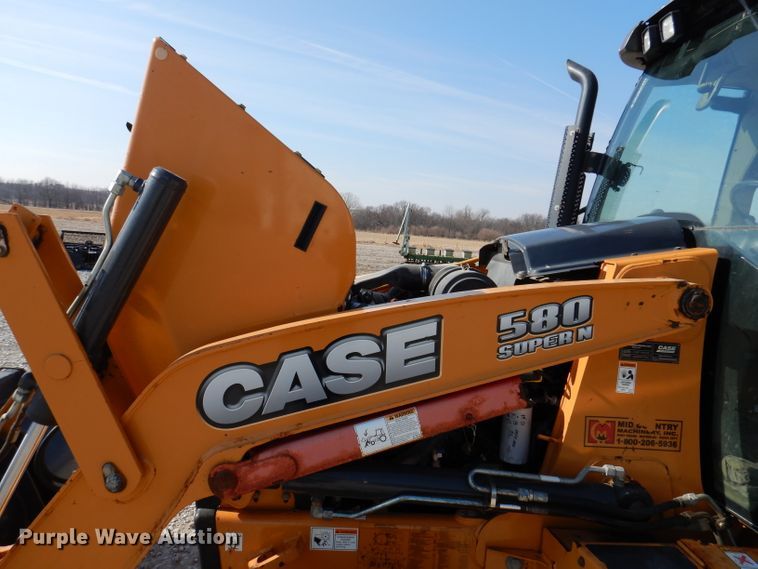 image for item DL5944 2015 Case 580 Super N  backhoe