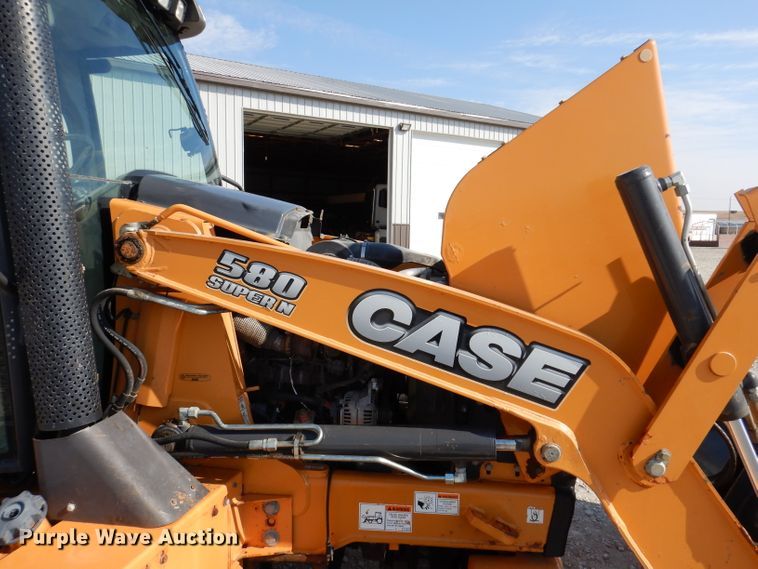 image for item DL5944 2015 Case 580 Super N  backhoe