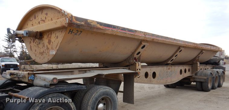 image for item DL5951 2007 SiDump'r  side dump trailer
