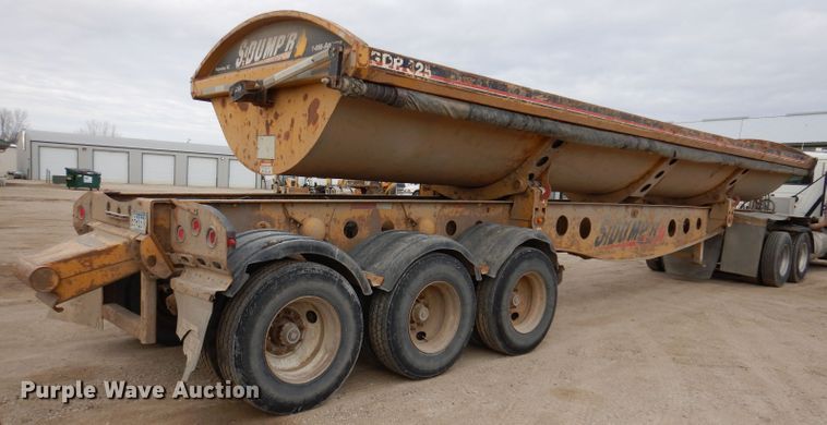 image for item DL5951 2007 SiDump'r  side dump trailer