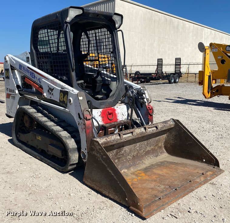 image for item DL6984 2016 Bobcat T450  tracked skid steer loader
