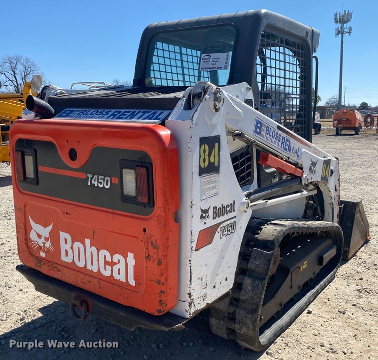 image for item DL6984 2016 Bobcat T450  tracked skid steer loader