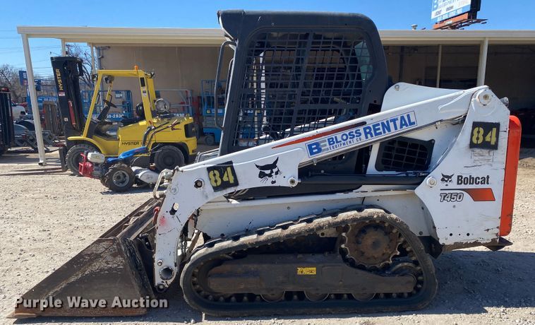 image for item DL6984 2016 Bobcat T450  tracked skid steer loader